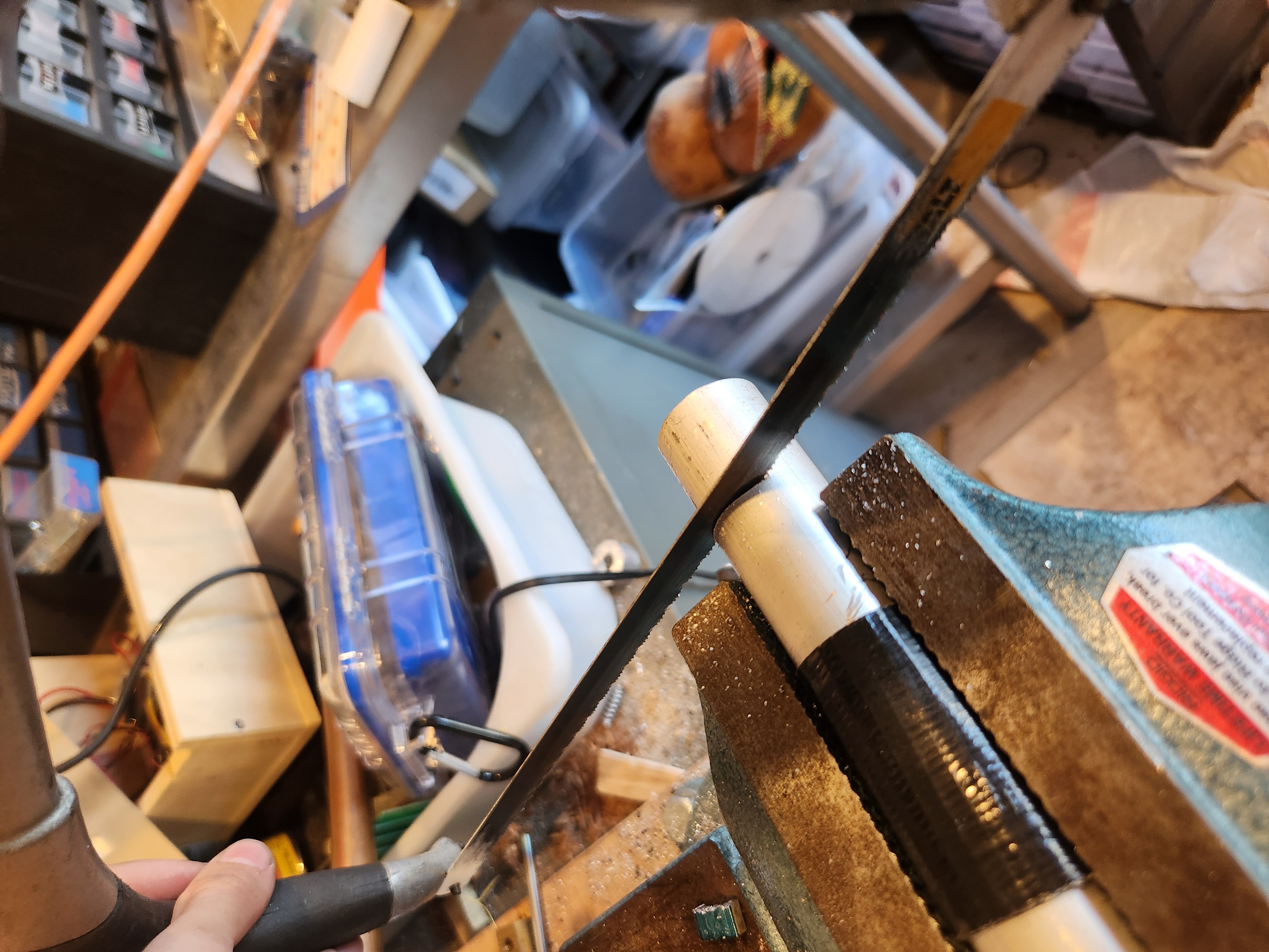 Cutting bearing seats and drilling main hole